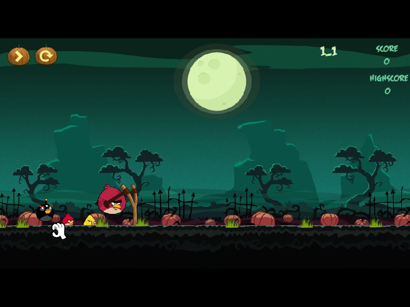 Angry Birds HD Halloween